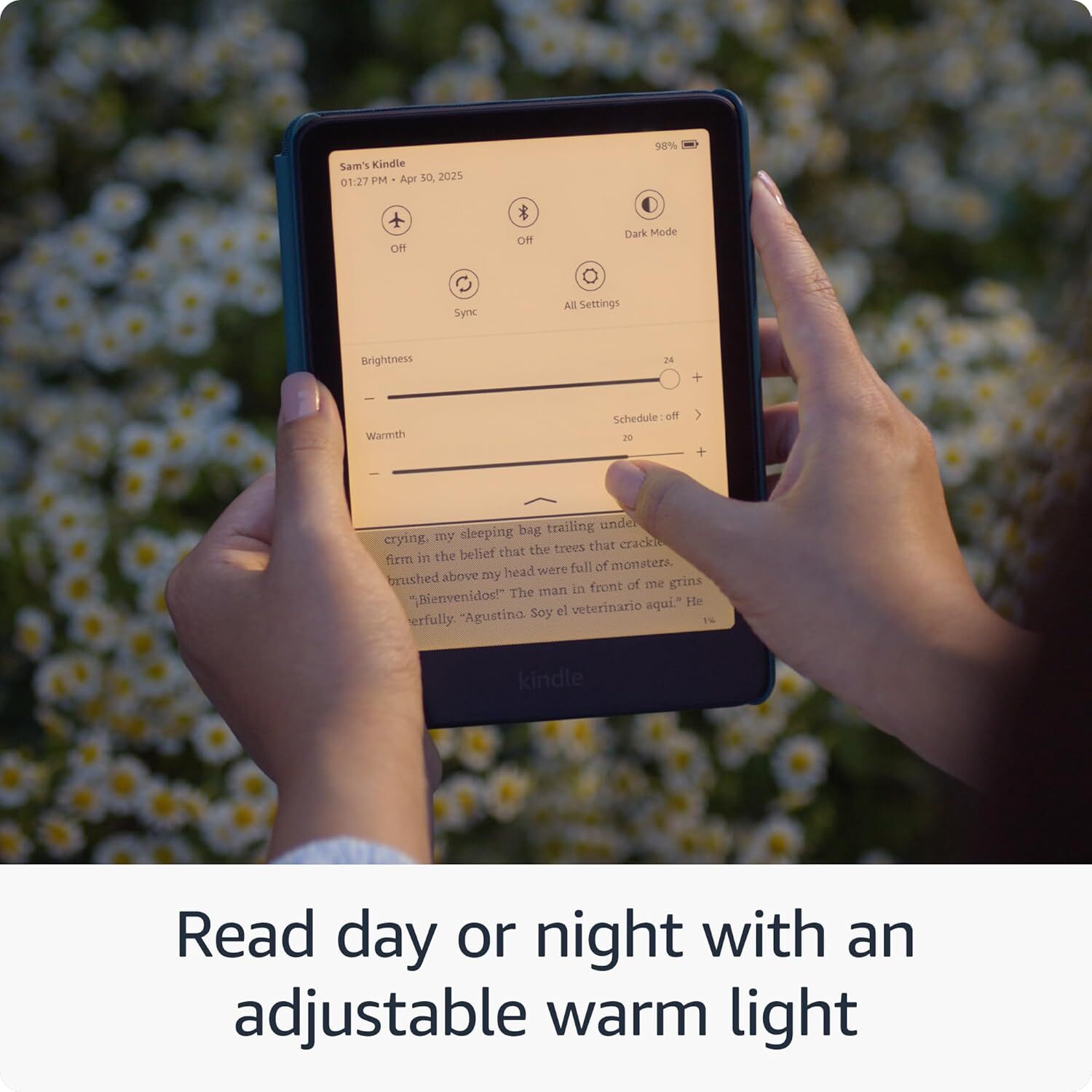 Электронная книга Amazon Kindle PaperWhite 2024 16Gb (с рекламой) Черный Black купить по