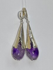 Сива (серьги  из серебра)