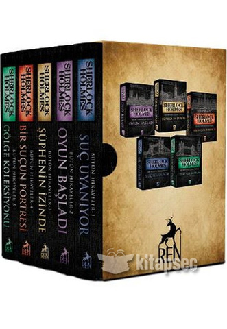 Sherlock Holmes Bütün Hikayeler (5 Kitaplık Kutulu Set)