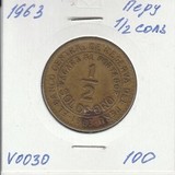 V030 1963 Перу 1/2 соль