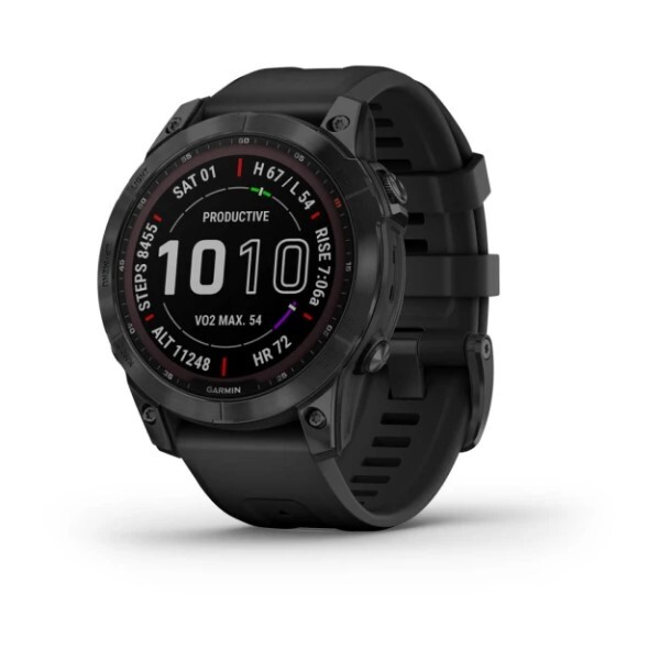 Garmin Fenix 7 Sapphire Solar Black-Black