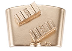 Алмазные шлифовальные сегменты HTC на металлической основе серии S