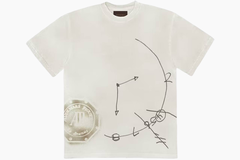 Футболка Travis Scott CJ x Audemars Piguet Time Zones Tee "White"