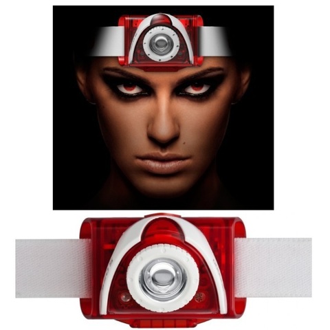 Фонарь светодиодный налобный Led Lenser SEO5 (Красный)
