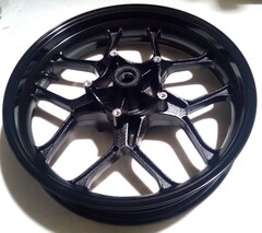 Передний колёсный диск Arashi для Yamaha YZF-R1 2015-2017 черный