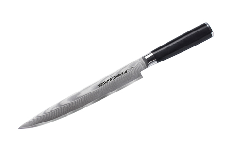 Нож Samura для нарезки Damascus, 23 см, G-10, дамаск 67 слоев