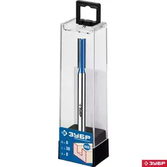 ЗУБР 8 x 30 мм, хвостовик 8 мм, фреза пазовая прямая с нижними подрезателями, Профессионал (28755-8-30)