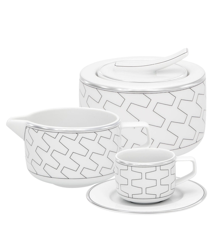 Сервиз чайный 15 предметов на 6 персон Vista Alegre Трассо