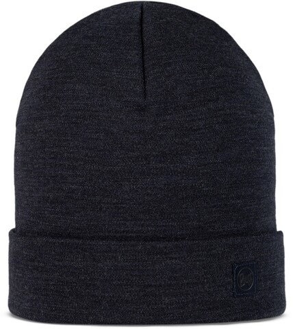 Картинка шапка-бини Buff Hat Wool Heavyweight Solid Indigo - 5