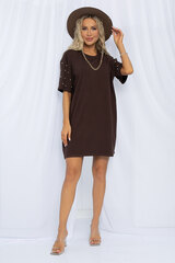 Платье Жемчужина коллекции (шоколад) П13314-1М LT Collection