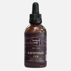ТАЙGER Клеточный сок пихты сибирской с сурепкой и гинкго билоба "Зеленое море", 50 мл