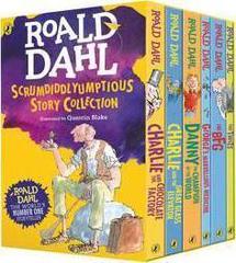 Roald Dahl's Scrumdiddlyumptious Story Collection: Six Marvellous Stories Including The BFG and Five Other Stories (Roald Dahl Box Set)