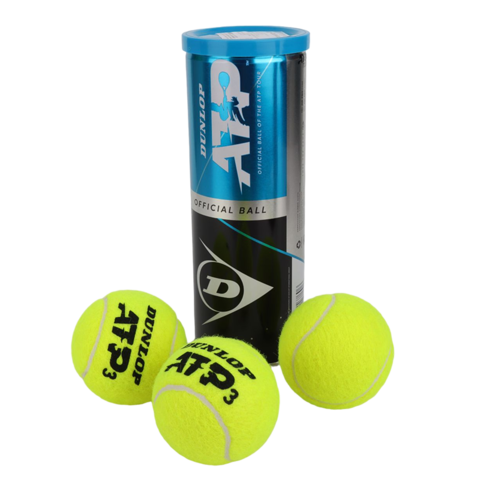 Мячи для большого тенниса DUNLOP ATP OFFICIAL BALL (3шт)