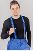 Утеплённый прогулочный костюм Nordski Premium Sport Blue/True Blue мужской
