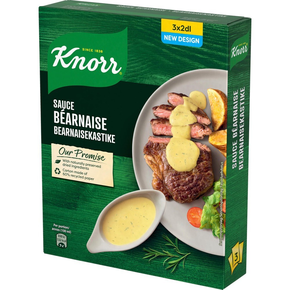 Соус Knorr Bearnaisekastike Kastikeaines 3X26G – купить за 435 ₽ с  доставкой из Финляндии