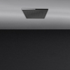 Gessi 57801#238 Minimali Встраиваемая в потолок душевая система 350х350 мм., с функцией тропический ливень, цвет Mirror Steel (без накладной панели 57871)