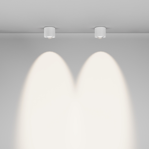 Накладной светодиодный светильник Maytoni Lens C217CL-15W4K-W