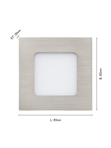 Встраиваемый светодиодный светильник Eglo FUEVA 1 95466