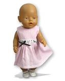 Комплект с плащом - На кукле. Одежда для кукол, пупсов и мягких игрушек.