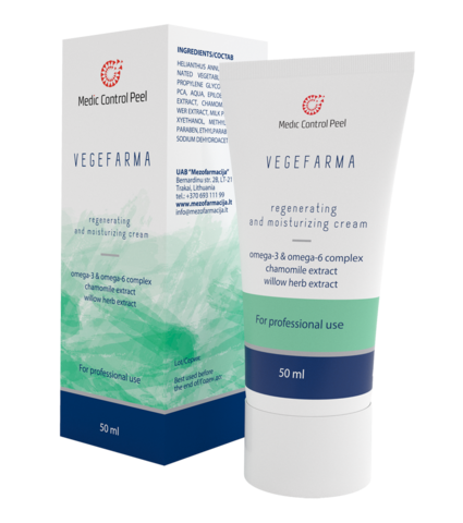 Крем Medic Control Peel восстанавливающий увлажняющий - Vegefarma