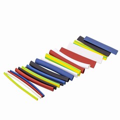 00-1-811 Трубки термоусаживаемые ТТУ, набор 2/1, 4/2, 6/3, 8/4 Ж,З,С,К,Ч,Б, 20х8 см (Very)