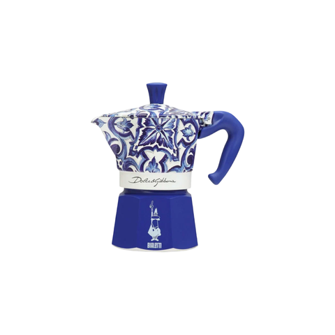 Гейзерная кофеварка Bialetti Dolce&Gabbana Blu Mediterraneo 130мл
