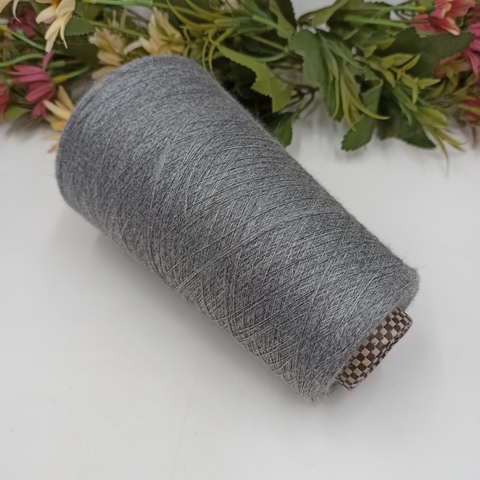 Zefiro Cariaggi 3000м/100гр Меринос с кашемиром и шелком Серый 31067/85659