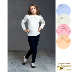 Блуза хлопок девочке (122-128) 251026-A1393