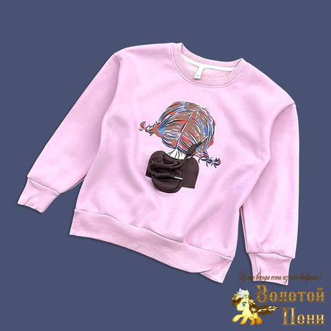 Свитшот трикотаж/начес д (10-13) 251027-F958