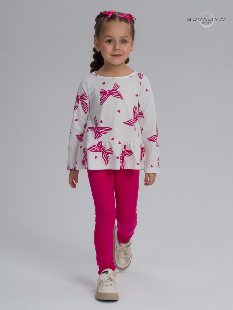 Костюм Алиса SG алые бантики-фуксия