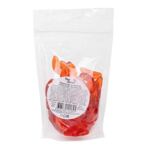 Мармелад со вкусом апельсина 3Д 