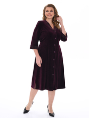 4067 Халат на пуговицах