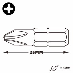 Бита PH3 х25мм Standard Wiha 7011Z 01659