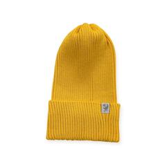 Вязаная шапочка Simple (желтый)