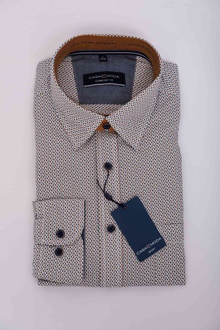 Casa Moda COMFORT FIT Сорочка хлопковая в мелкий узор