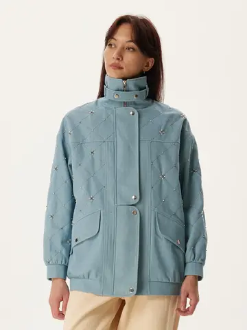 Парка АУРА, голубой