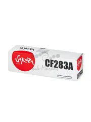 Картридж Sakura CF283A (83A) для HP LJ M201n, LJ M125nw, LJ M127fw, черный, 1600 к.