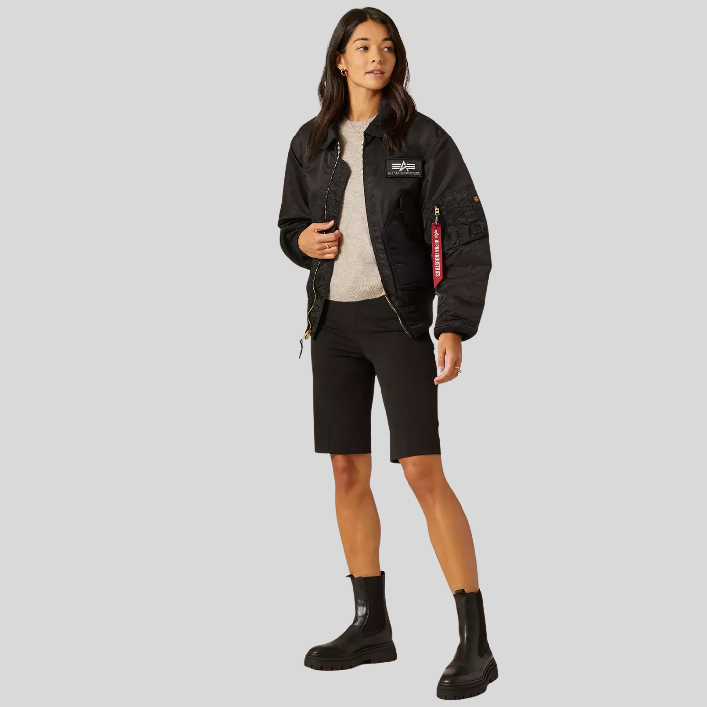 Куртка Alpha Industries CWU 45/P W Black (Черная) - купить по