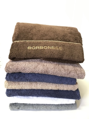 Набор полотенец 5шт Borbonese Classic Marrone 594 кофейный