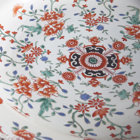 Блюдо декоративное Дельфт цветное от Roomers