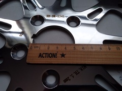 Диск тормозной задний на Harley Davidson SPORTSTER XLH , XLX (Steel Hub) 883/1100/1200, SOFTAIL FXST, FXSTB, FXSTC, FXSTS, FLST, FLSTC, (Stell Hub) 1340 87-99