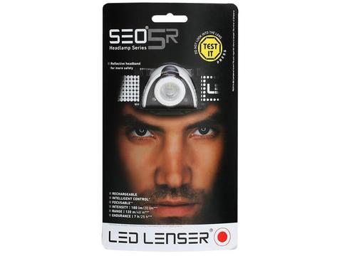 Фонарь светодиодный налобный Led Lenser SEO5R (1013)