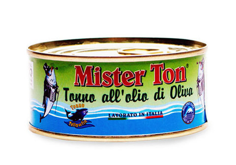 Тунец Yellowfin в оливковом масле Mister Ton, 160г