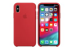 Чехол Apple Silicone Case для iPhone Xs Max, (PRODUCT) Red (MRWE2ZM/A)