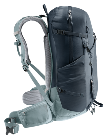 Картинка рюкзак туристический Deuter Trail Pro 33 Black-Shale - 6