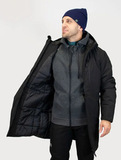 Утепленная парка Noname Wass Padded Parka UX Black