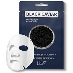 YU.R Тканевая маска для лица с экстрактом черной икры - Me Black Caviar Sheet Mask, 1 шт