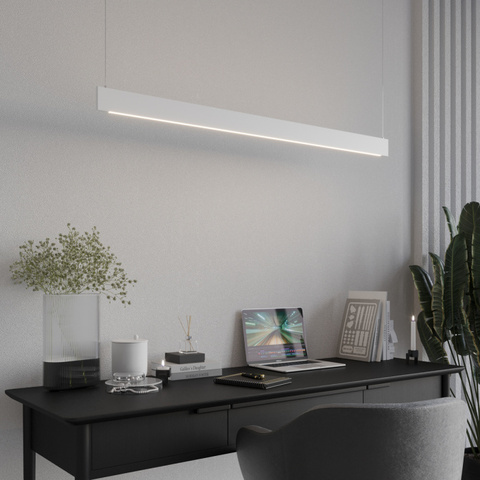 Подвесной светодиодный светильник Novotech 359547 LEDO NT25 000 белый диммир. со сменой цв.темпер. (пульт ДУ/прилож. Smart Life) IP20 LED 12/24W 220-240V 3000-5700К ITER