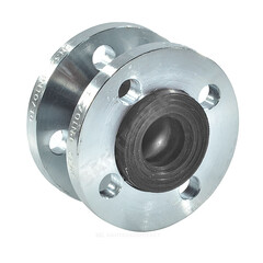 Компенсатор резиновый антивибрационный EPDM DI7240N Ду 65 Ру10/16 фл L=115мм Tecofi DI7240N-0065 сжатие/растяжение 13/7