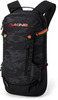 Картинка рюкзак горнолыжный Dakine heli pack 12l Black Vintage Camo - 1